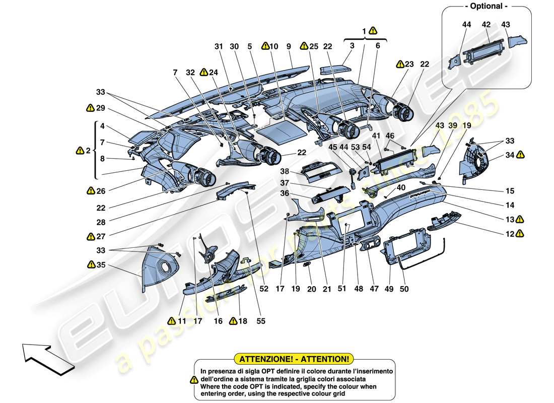 diagrama de pieza que contiene el número de pieza 767451