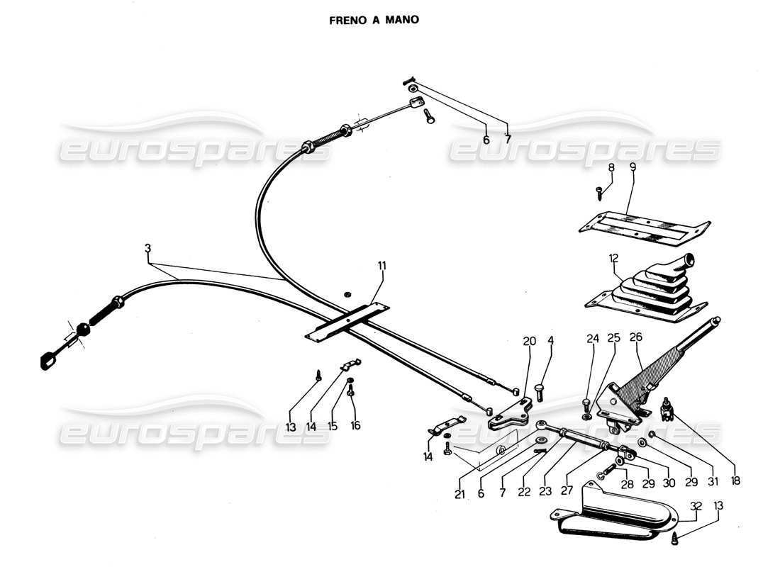 diagrama de pieza que contiene el número de pieza 002610555