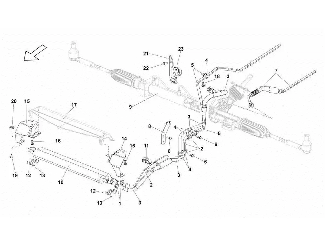 diagrama de pieza que contiene el número de pieza 401422891c