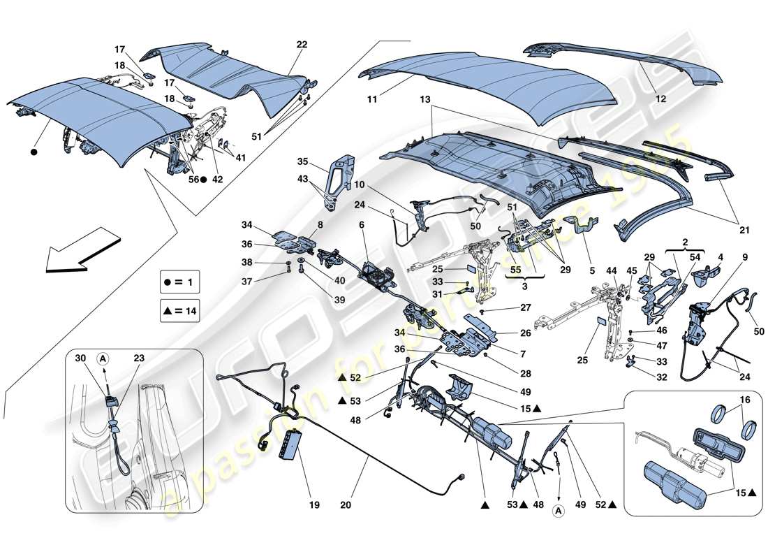 diagrama de pieza que contiene el número de pieza 84508700