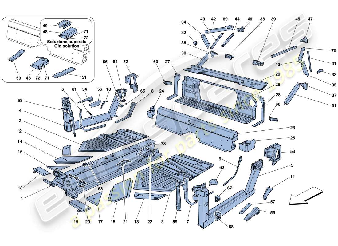 diagrama de pieza que contiene el número de pieza 280496