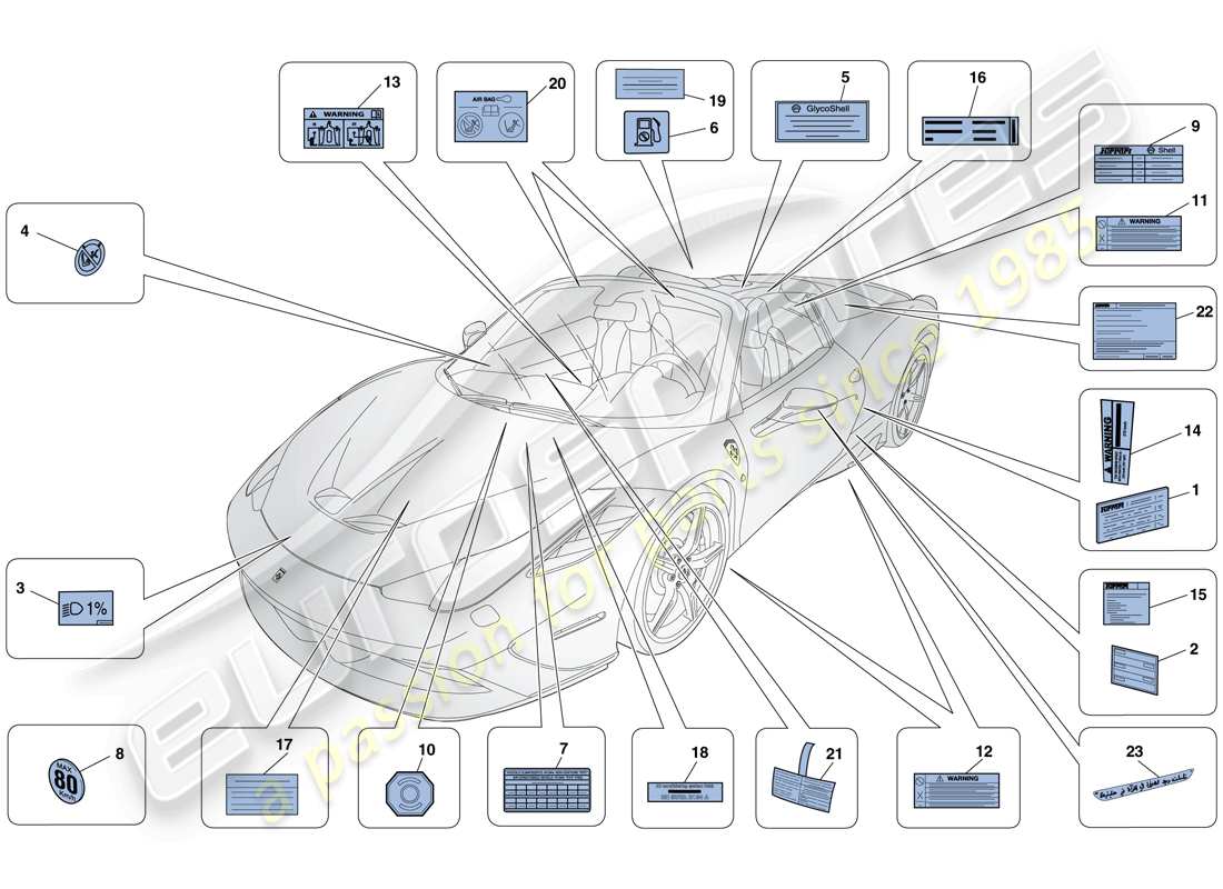 diagrama de pieza que contiene el número de pieza 312126