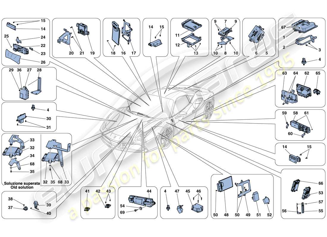 diagrama de pieza que contiene el número de pieza 310718