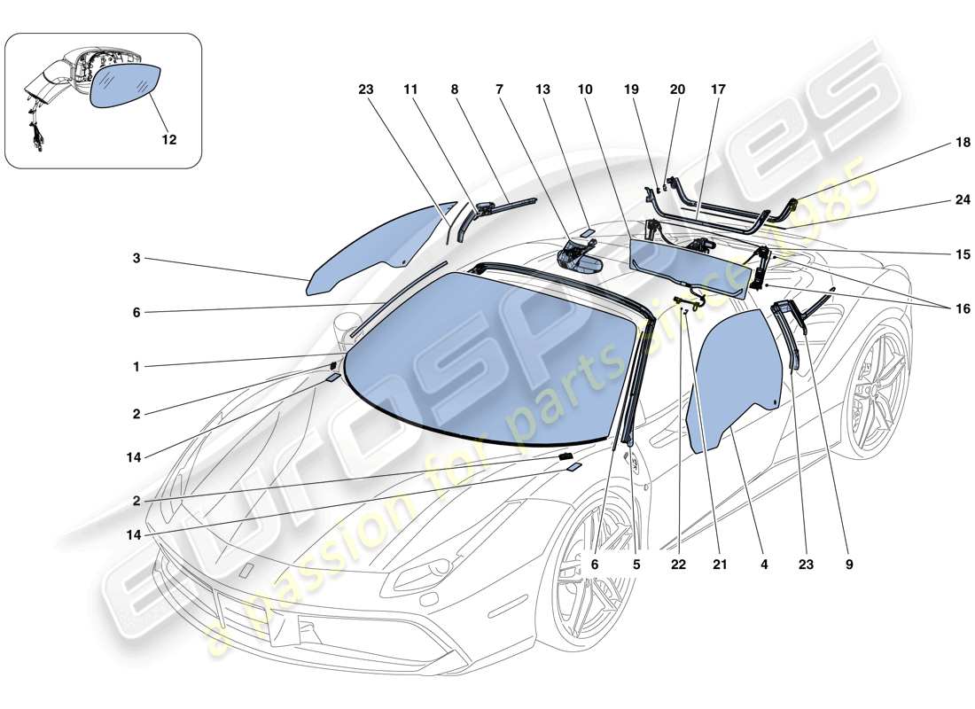 diagrama de pieza que contiene el número de pieza 86502200