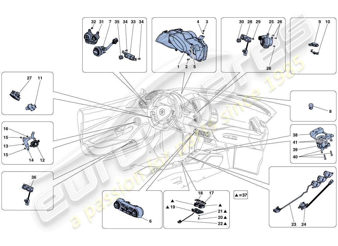 diagrama de pieza que contiene el número de pieza 328109