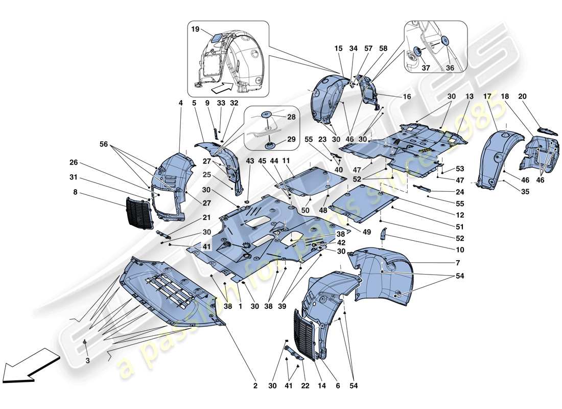 diagrama de pieza que contiene el número de pieza 87737900