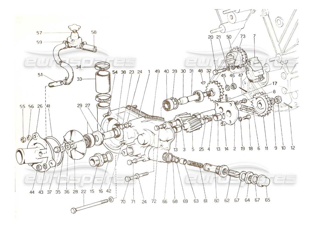 diagrama de pieza que contiene el número de pieza 400112