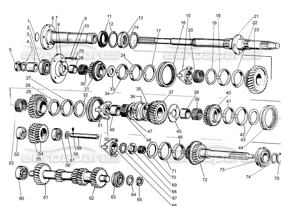 diagrama de pieza que contiene el número de pieza 008524203