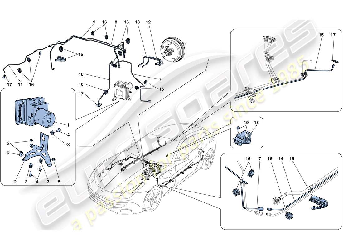 diagrama de pieza que contiene el número de pieza 268756