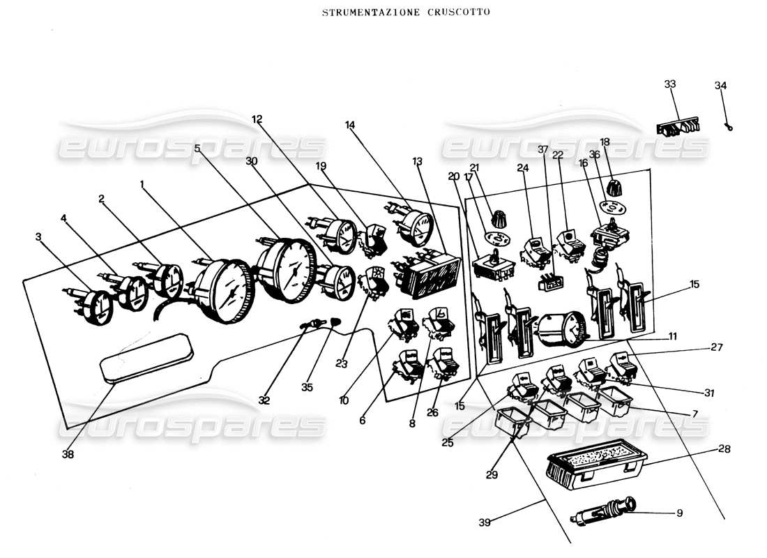 diagrama de pieza que contiene el número de pieza 006790120