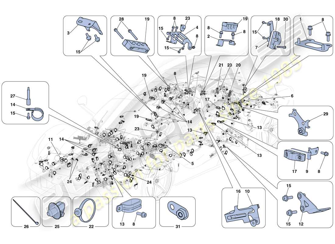 diagrama de pieza que contiene el número de pieza 231617