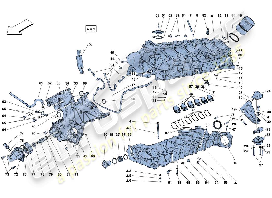 diagrama de pieza que contiene el número de pieza 332018