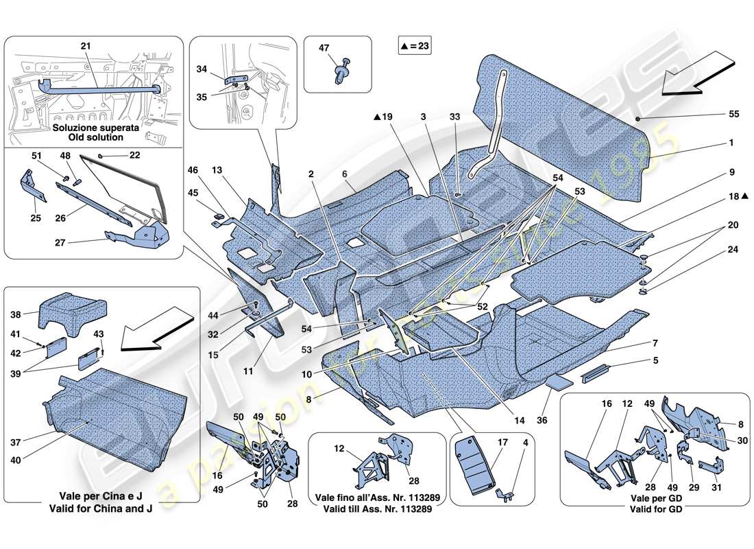 diagrama de pieza que contiene el número de pieza 831316
