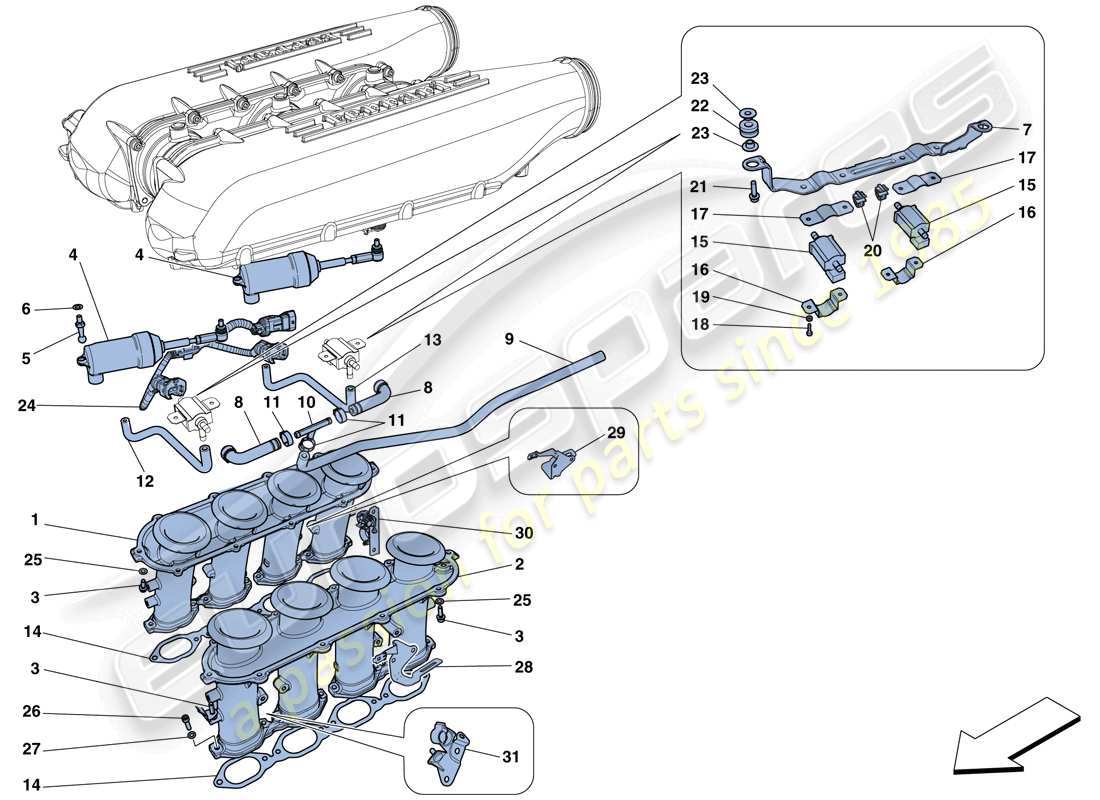 diagrama de pieza que contiene el número de pieza 295356