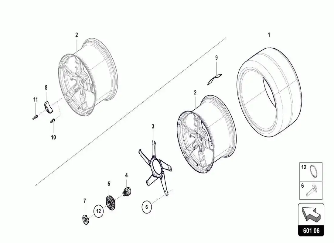 diagrama de pieza que contiene el número de pieza wht008421a