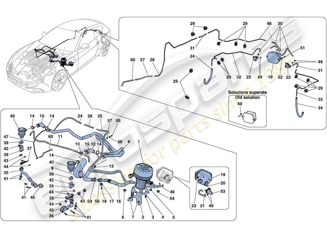 diagrama de pieza que contiene el número de pieza 277038