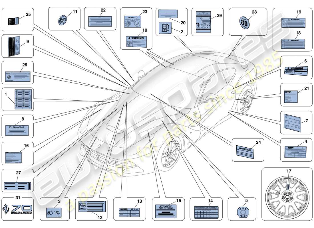 diagrama de pieza que contiene el número de pieza 293454