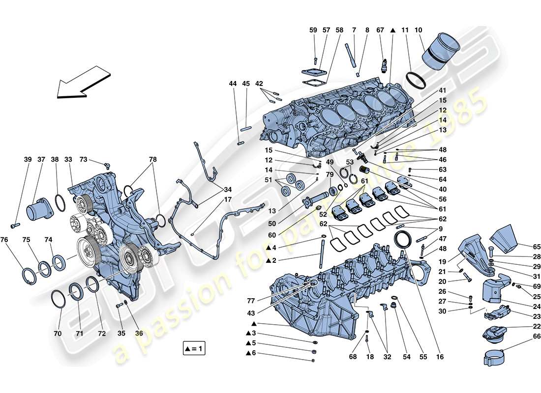 diagrama de pieza que contiene el número de pieza 300580