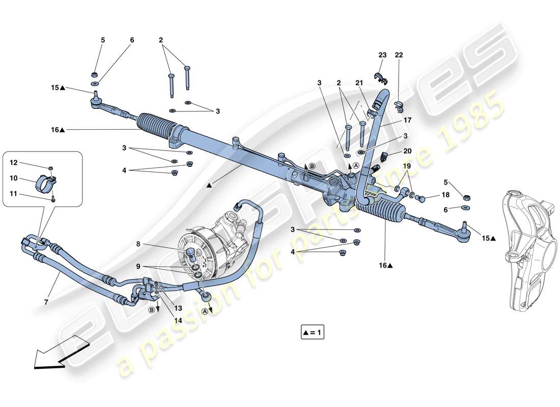 diagrama de pieza que contiene el número de pieza 333050