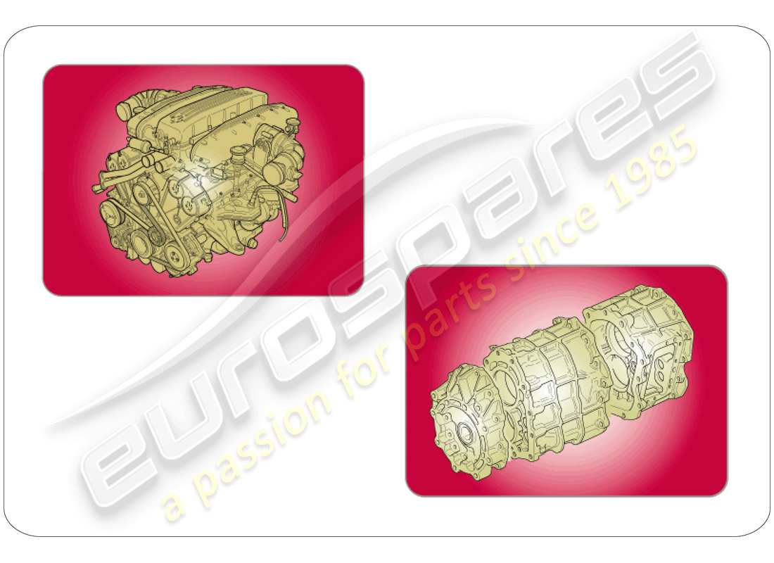 ferrari 612 sessanta (usa) unidades de montaje de repuesto diagrama de piezas
