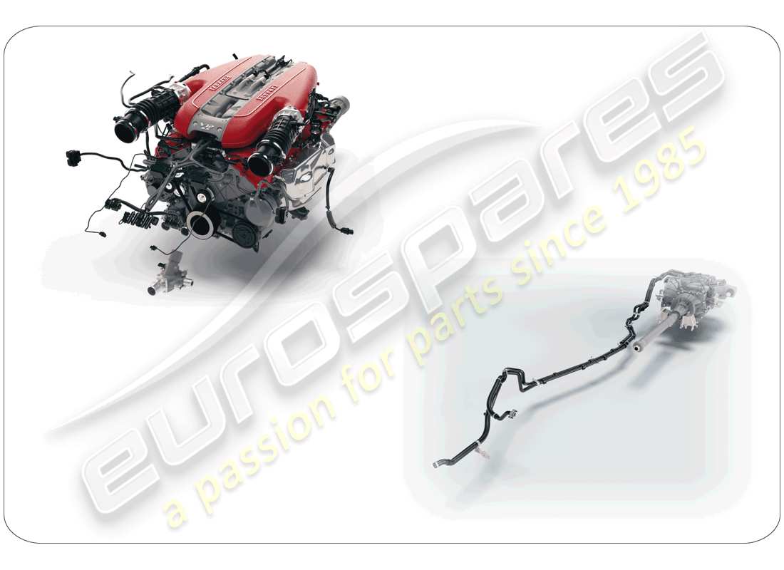 ferrari 812 superfast (usa) diagrama de piezas de unidades de montaje de repuesto