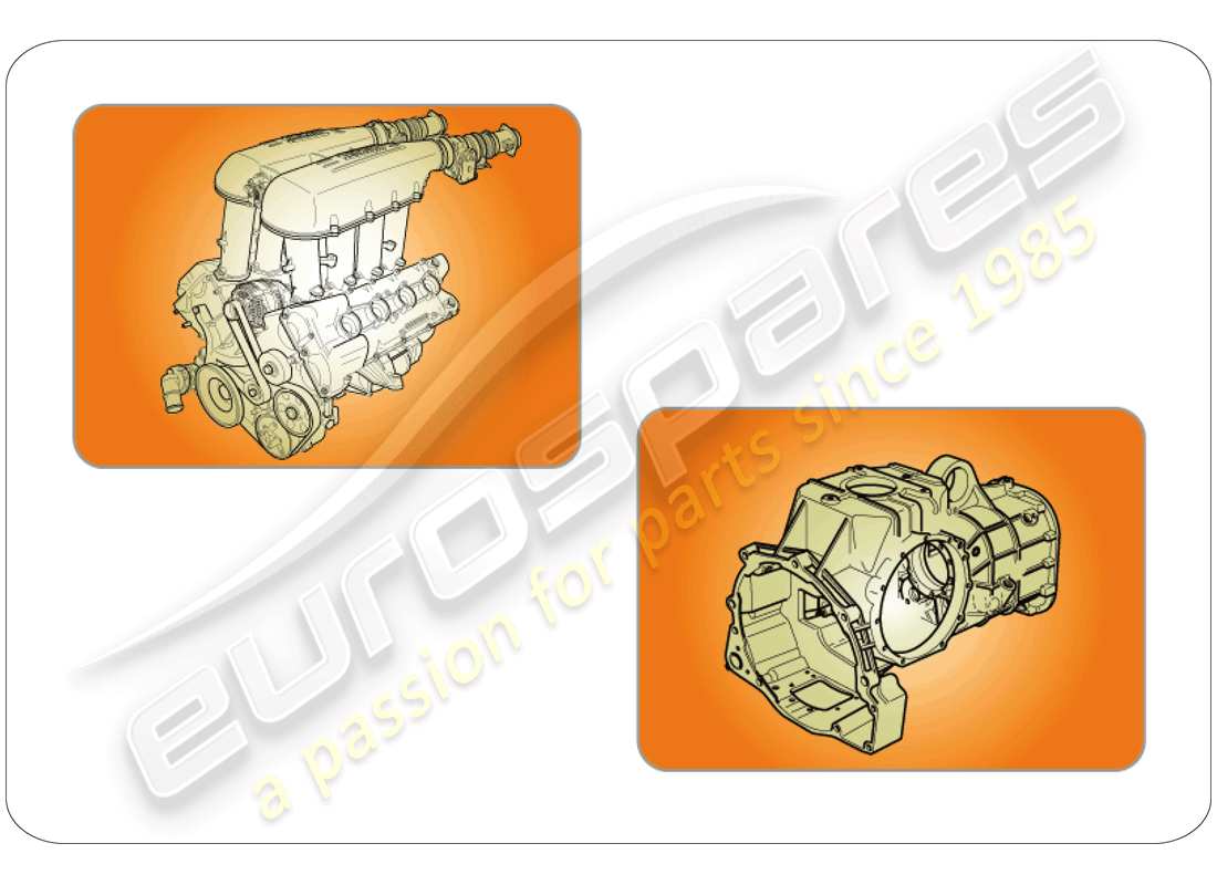 ferrari f430 scuderia (rhd) diagrama de piezas de unidades de montaje de repuesto