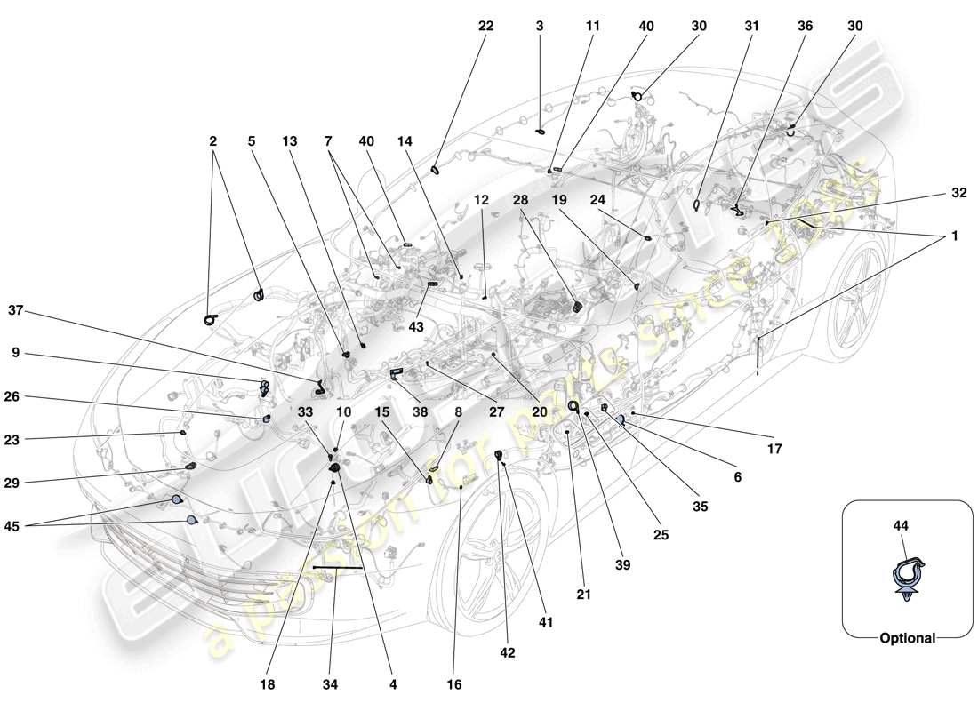 diagrama de pieza que contiene el número de pieza 333815