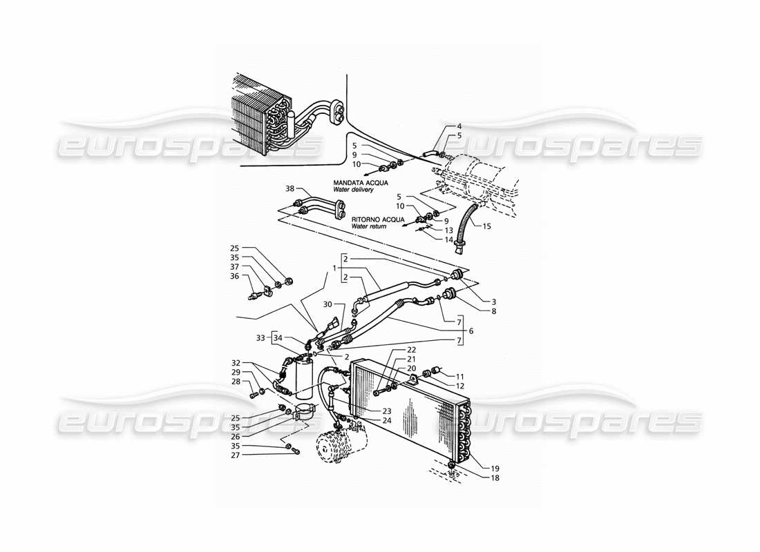 diagrama de pieza que contiene el número de pieza 375500262