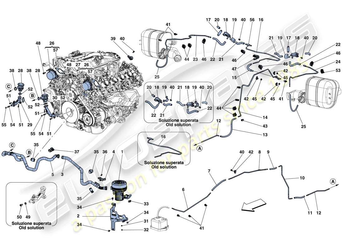 diagrama de pieza que contiene el número de pieza 244225