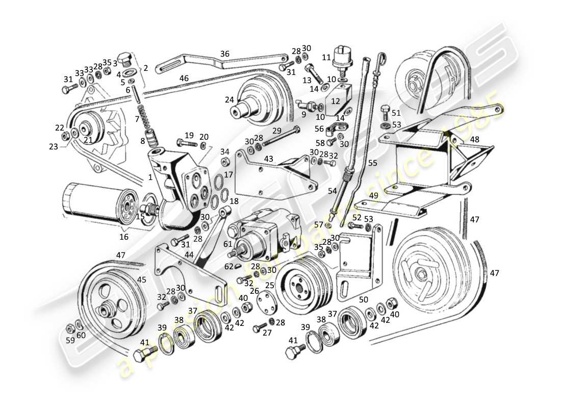 diagrama de pieza que contiene el número de pieza ctr 71465