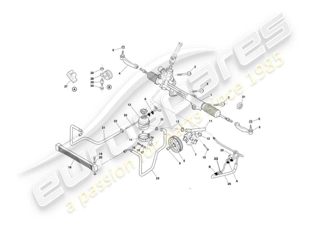 diagrama de pieza que contiene el número de pieza 5r13-3d746-aa