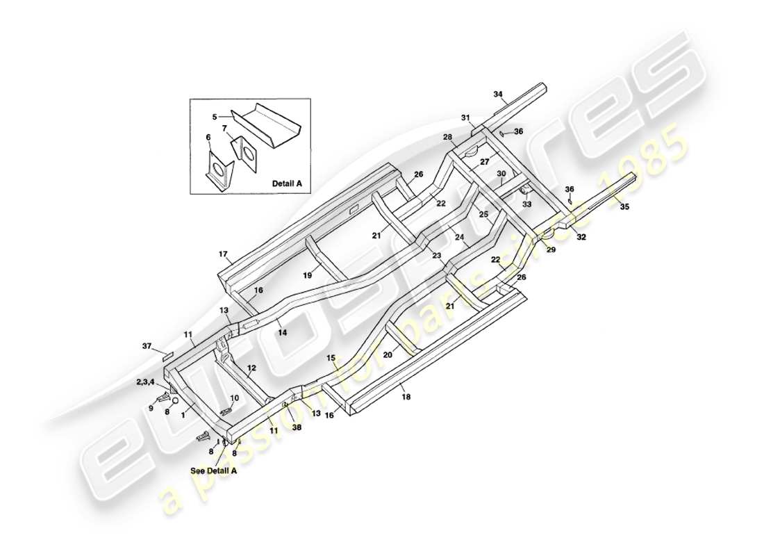 diagrama de pieza que contiene el número de pieza 21-52511