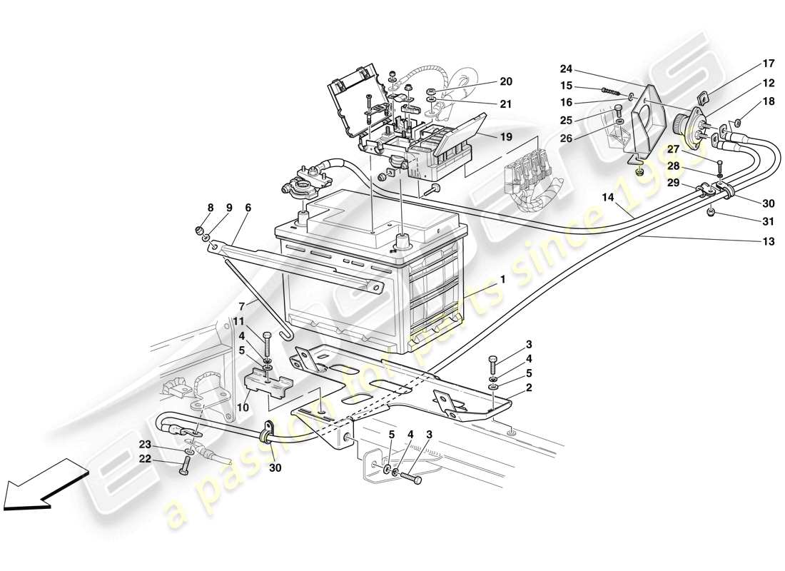 VER DIAGRAMAS DE PIEZAS DEL CATÁLOGO DE PIEZAS MASERATI MC12 un diagrama de piezas del catálogo de piezas maserati mc12