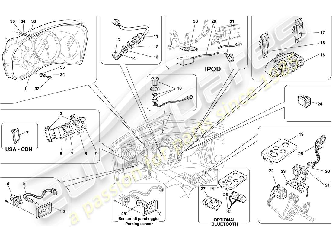 diagrama de pieza que contiene el número de pieza 214559