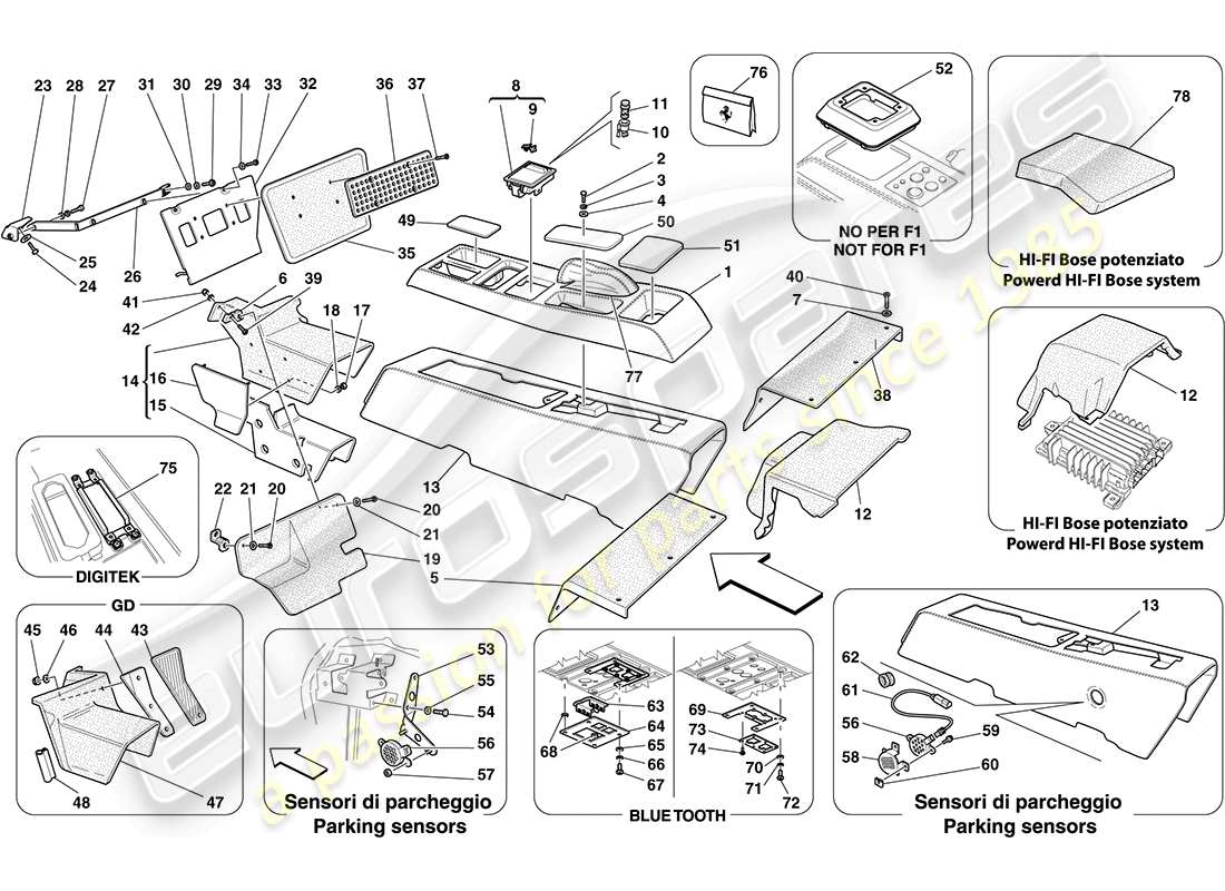 diagrama de pieza que contiene el número de pieza 810596..