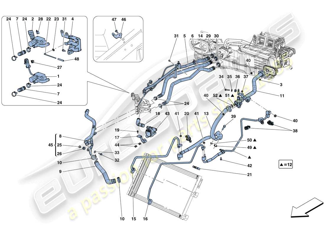 diagrama de pieza que contiene el número de pieza 14066021
