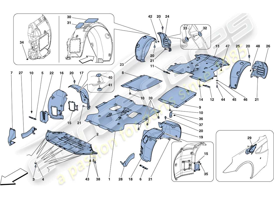 diagrama de pieza que contiene el número de pieza 84920500