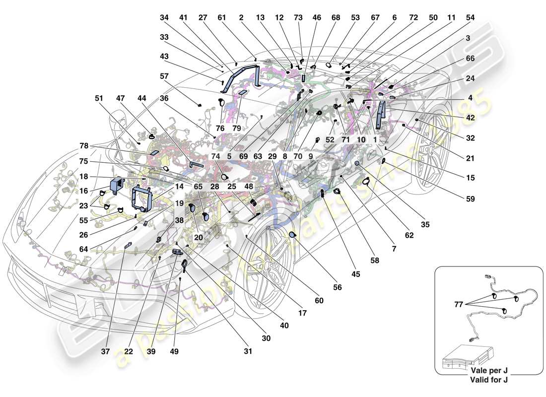 diagrama de pieza que contiene el número de pieza 323246