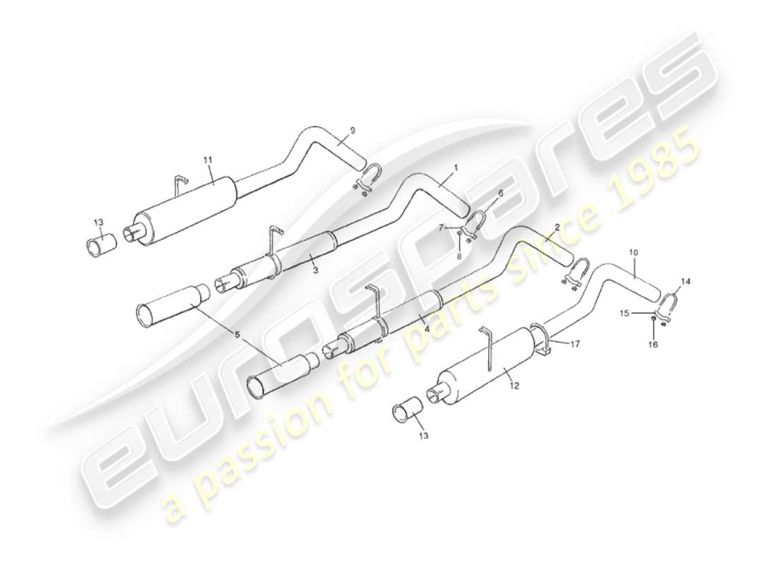 aston martin v8 virage (1999) equipamiento opcional diagrama de piezas
