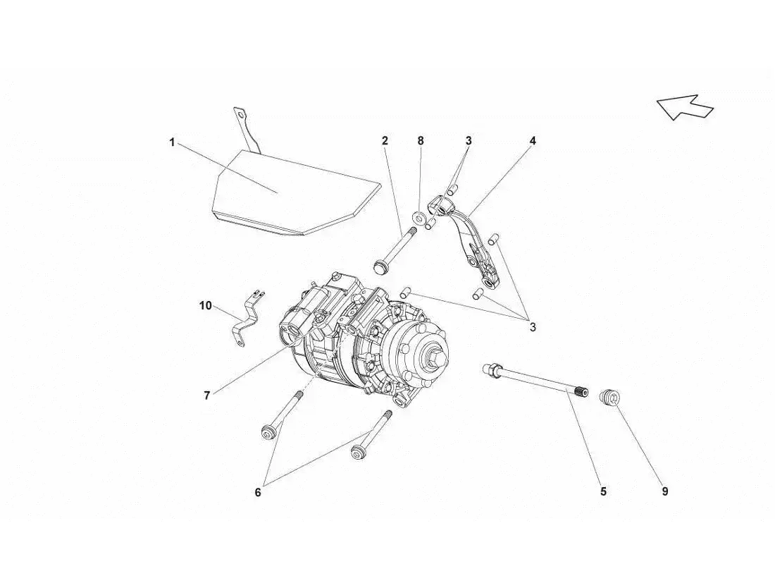 lamborghini gallardo lp560-4s update sistema de aire acondicionado diagrama de piezas