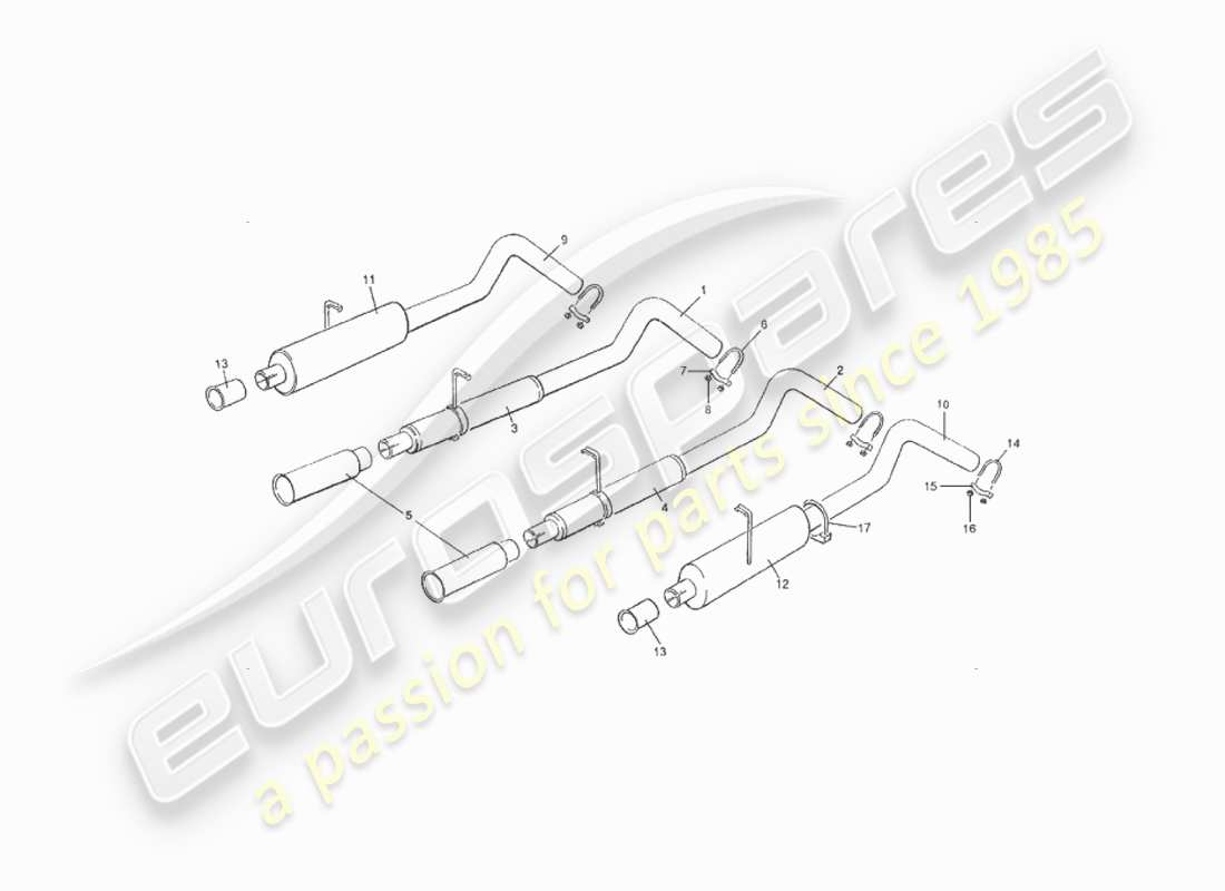 aston martin v8 virage (2000) equipamiento opcional diagrama de piezas
