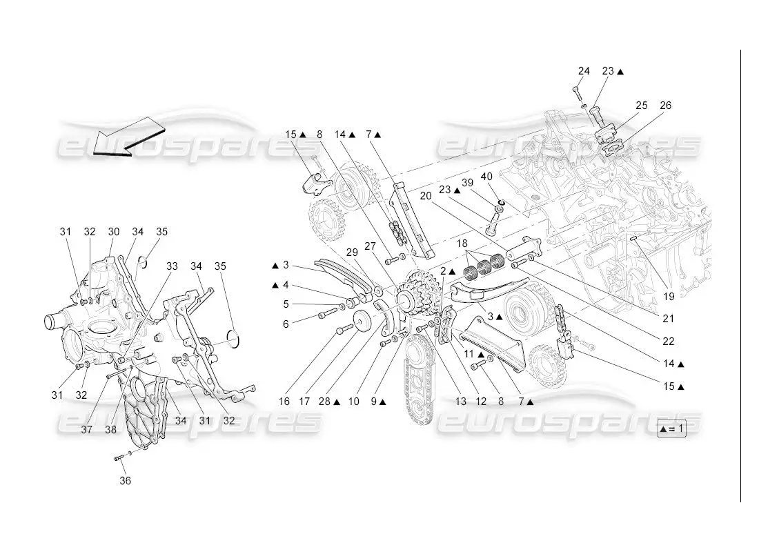 maserati qtp. (2007) 4.2 auto momento diagrama de piezas