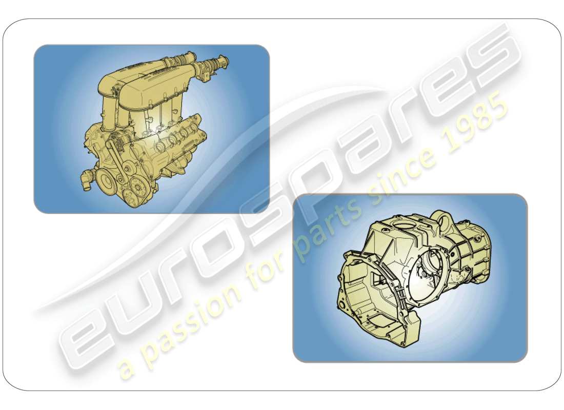 ferrari f430 spider (rhd) diagrama de piezas de unidades de montaje de repuesto