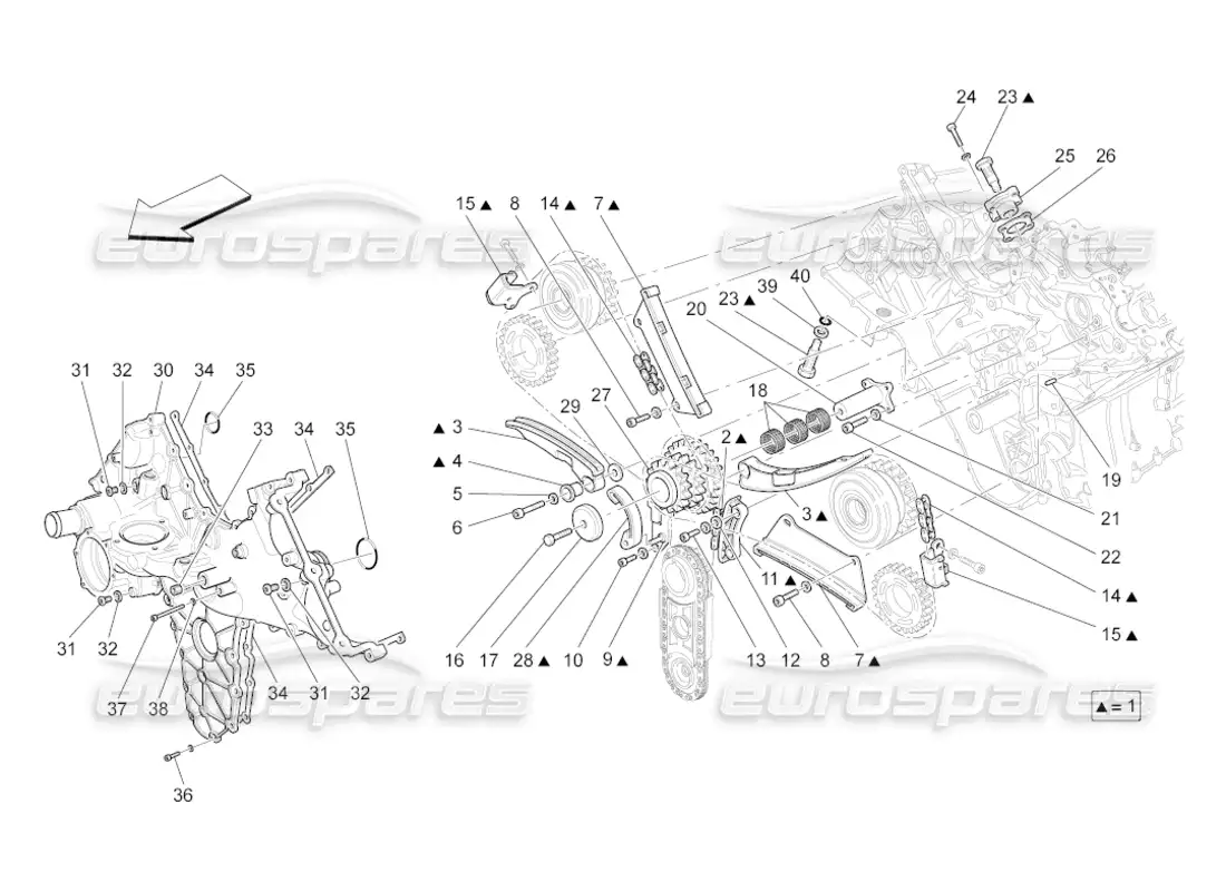 maserati grancabrio (2011) 4.7 momento diagrama de piezas