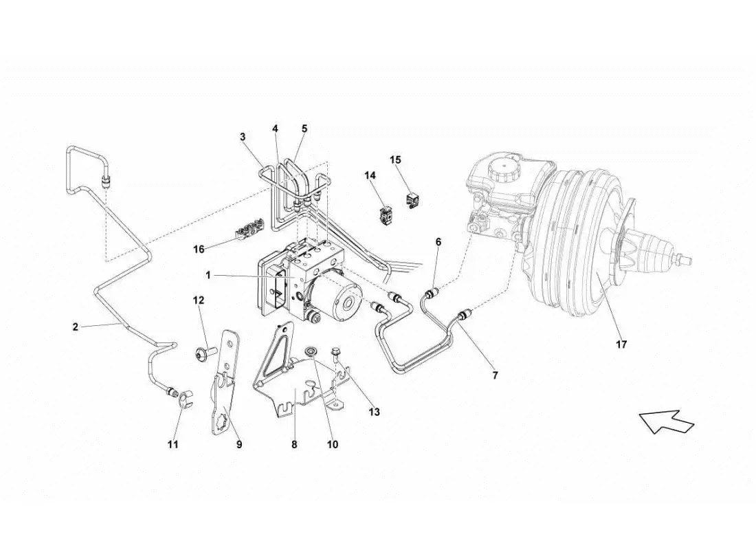 lamborghini gallardo sts ii sc regulación de fuerzas que se abstienen diagrama de piezas