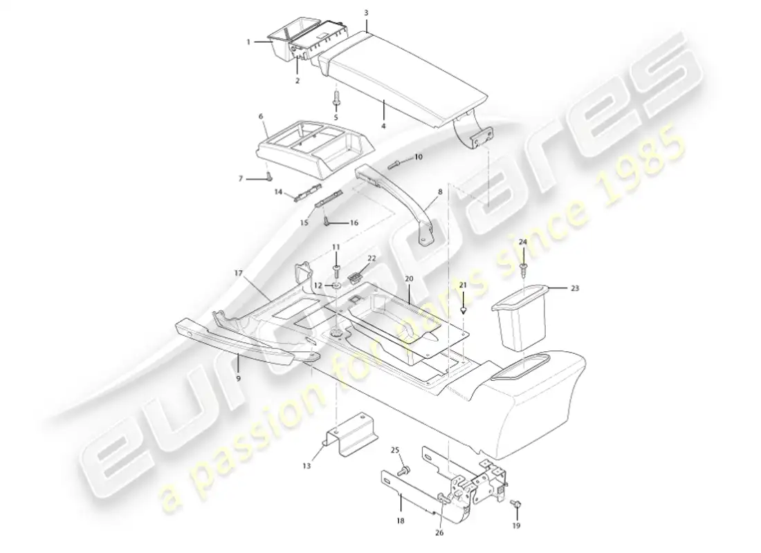 diagrama de pieza que contiene el número de pieza 1r12-830923-afw
