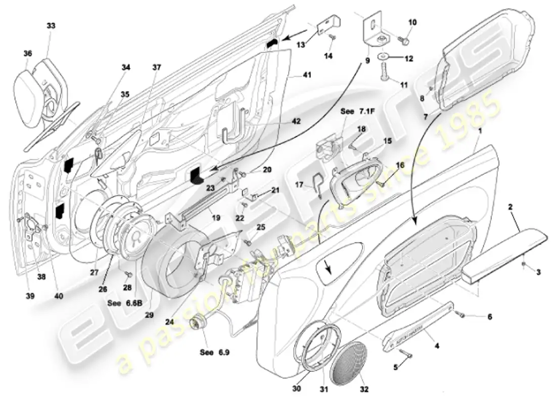 diagrama de pieza que contiene el número de pieza 1r12-373560-aa