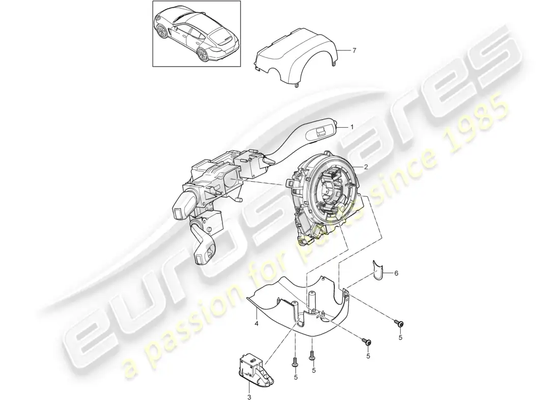 diagrama de pieza que contiene el número de pieza 970552473007x0