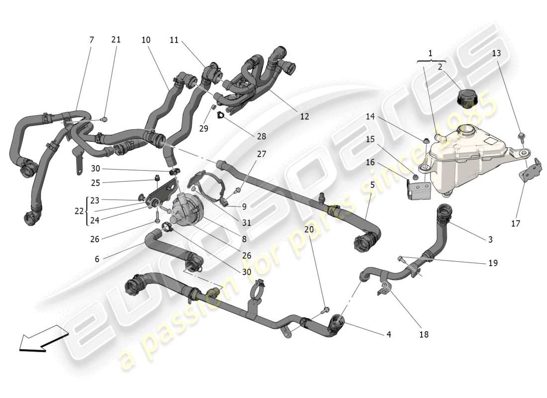 diagrama de pieza que contiene el número de pieza 670156413