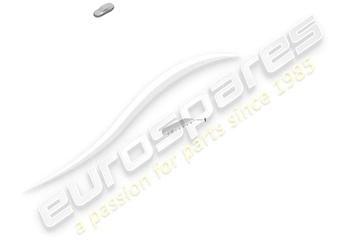 porsche 2025 (taycan 9j1-2) moldura de umbral trasera diagrama de piezas